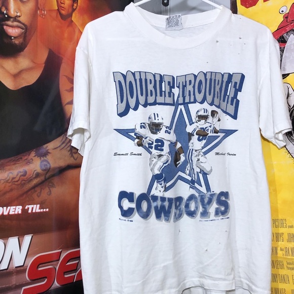 92’ double trouble Emmitt Smith & Michael Irvin - Picture 1 of 3